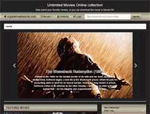 Tablet Screenshot of crystalrivermovie.com